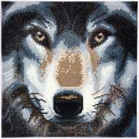 Crystal Art Wolf 30x30 cm